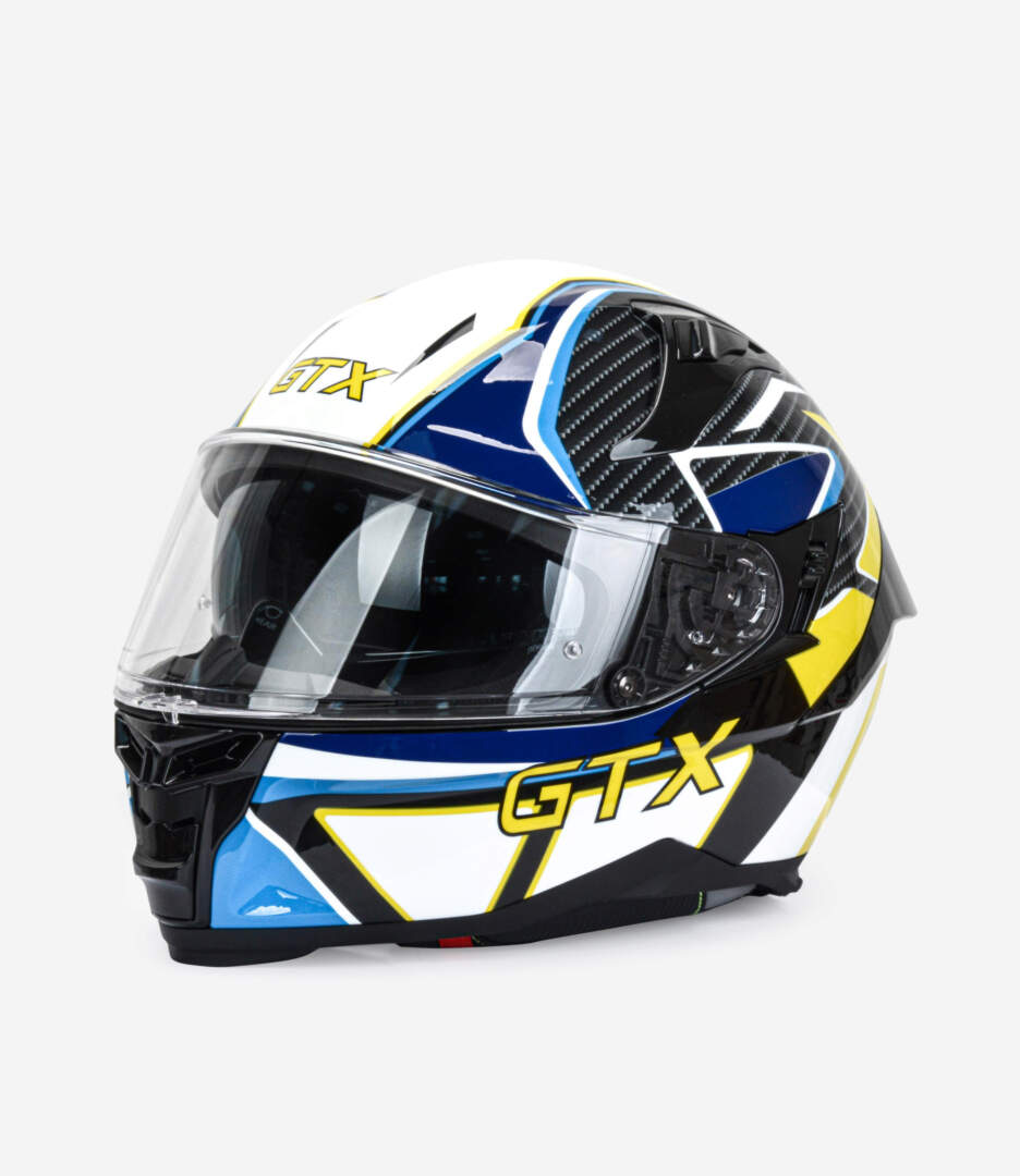 Шлем мото интеграл GTX 910SV №1 (L) BLUE-WHITE