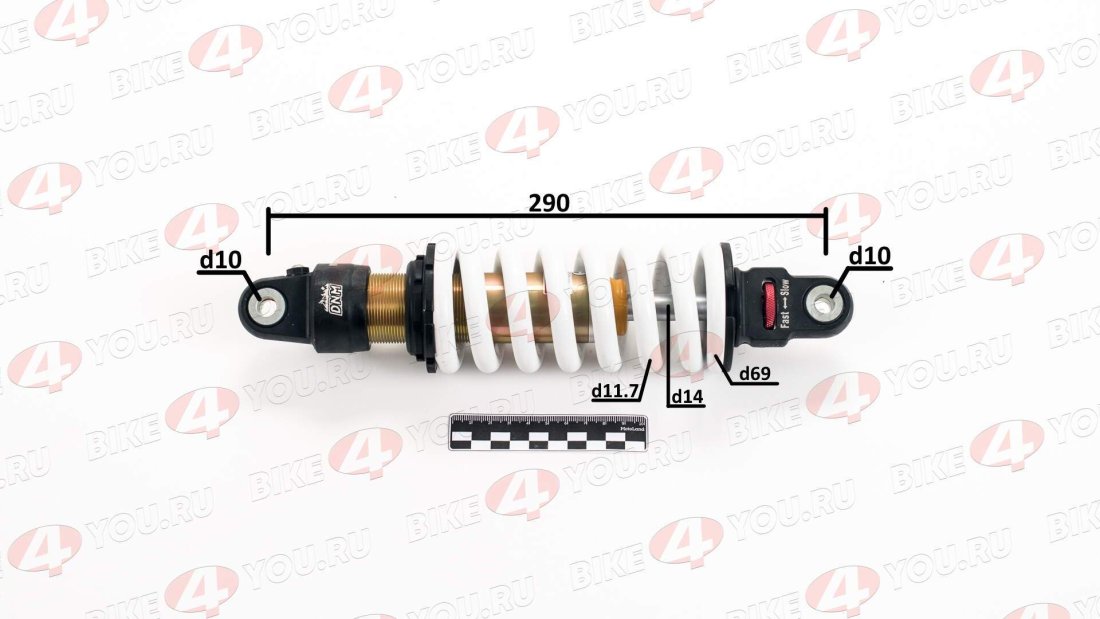 Амортизатор L=290 центральный DNM MK-AR